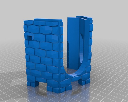 王子城堡模型3D打印模型
