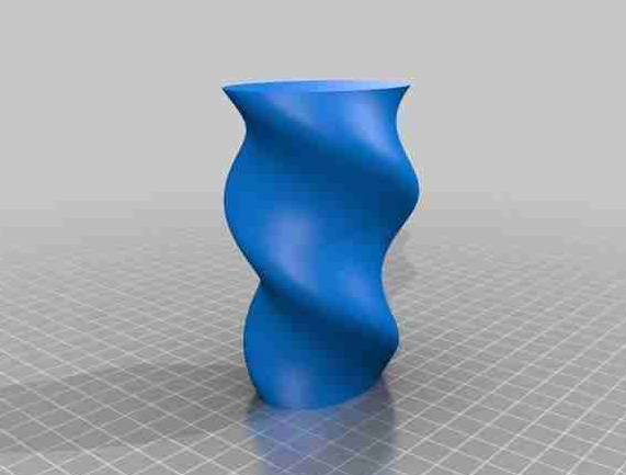 装饰性花瓶3D打印模型