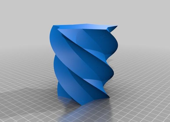 装饰性花瓶3D打印模型