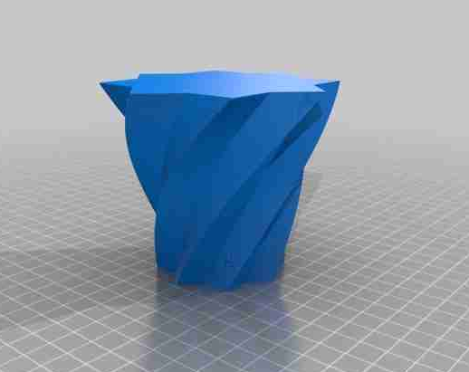 装饰性花瓶3D打印模型