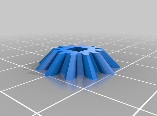 爱心齿轮3D打印模型