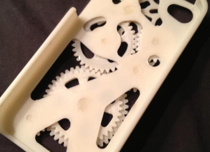 齿轮手机壳3D打印模型