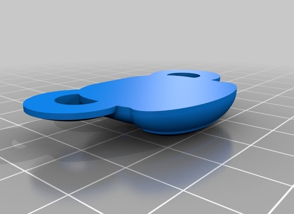大嘴猴挂件3D打印模型