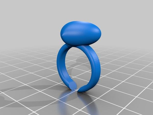多样戒指3D打印模型