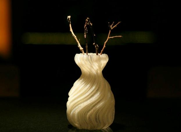 螺纹花瓶3D打印模型