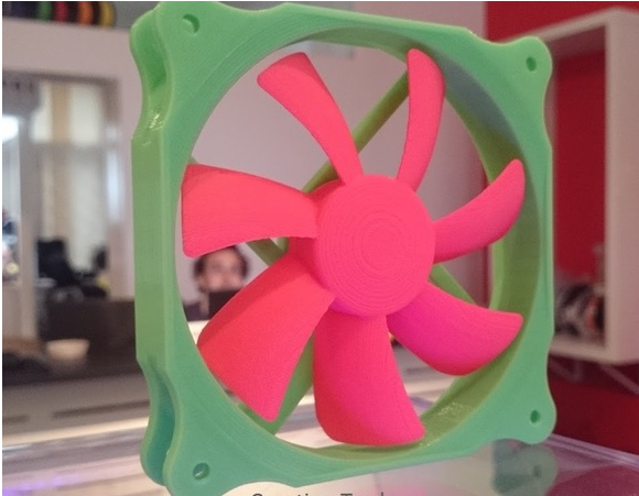散热风扇3D打印模型