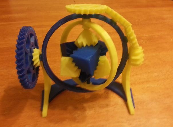 齿轮模型3D打印模型