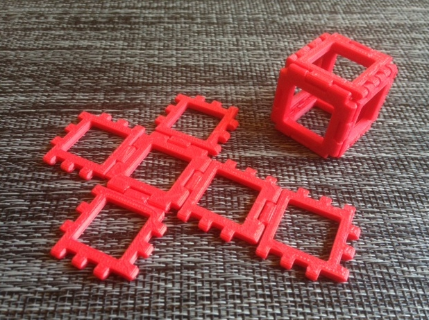 铰链多面体3D打印模型