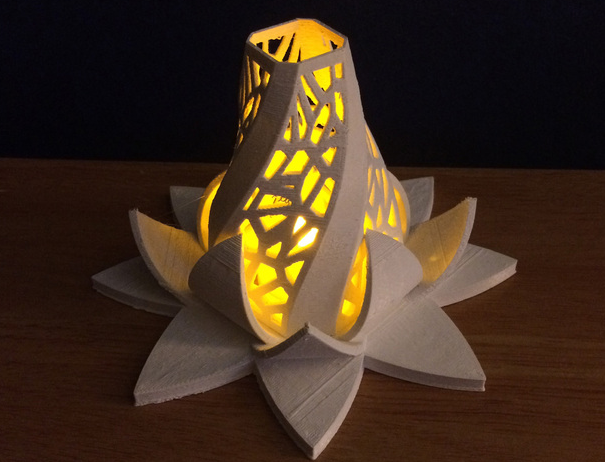 花座灯3D打印模型