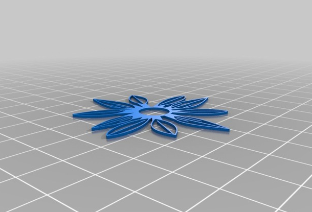 莲花3D打印模型