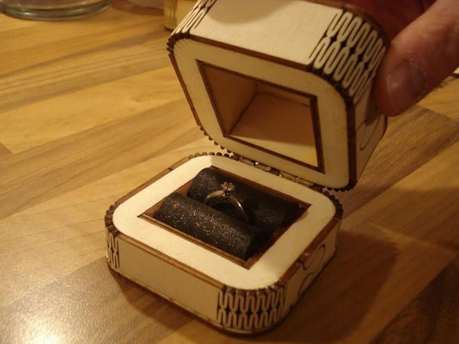 戒指盒3D打印模型