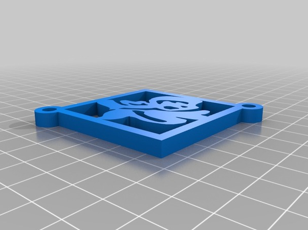 装饰福字3D打印模型
