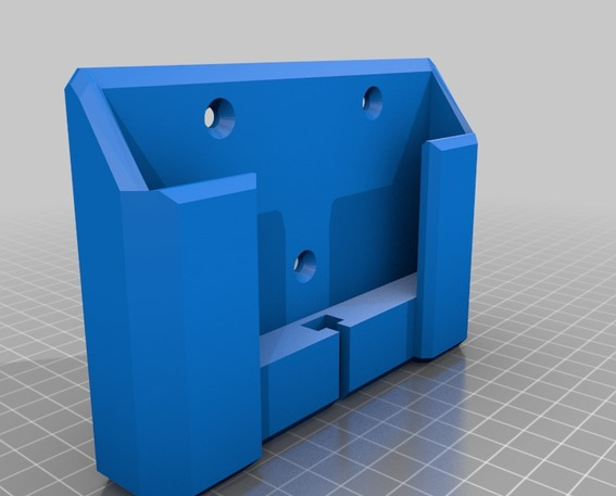 挂壁式船坞收纳3D打印模型