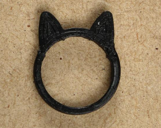 猫耳朵指环3D打印模型