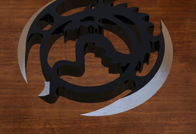 忍者刀具3D打印模型