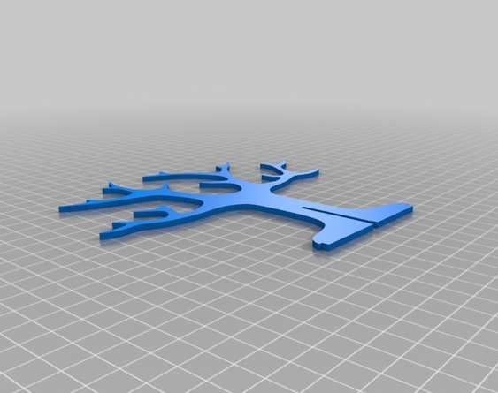 树木底座3D打印模型