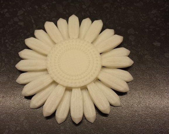 向日葵装饰3D打印模型