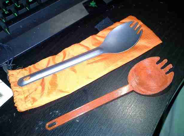 刀叉工具3D打印模型