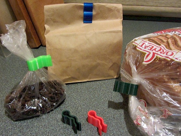 食品封口夹3D打印模型