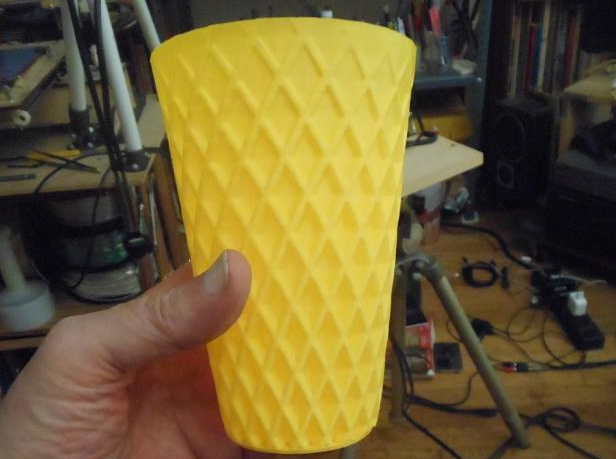 纹理装饰灯罩3D打印模型