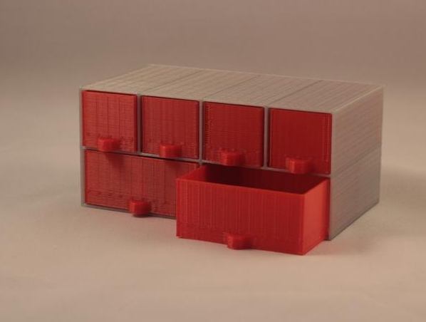 仓储货架3D打印模型