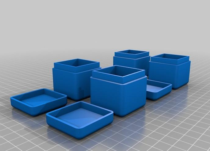 饰品盒3D打印模型