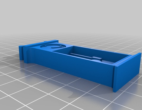 落地钟钥匙扣3D打印模型