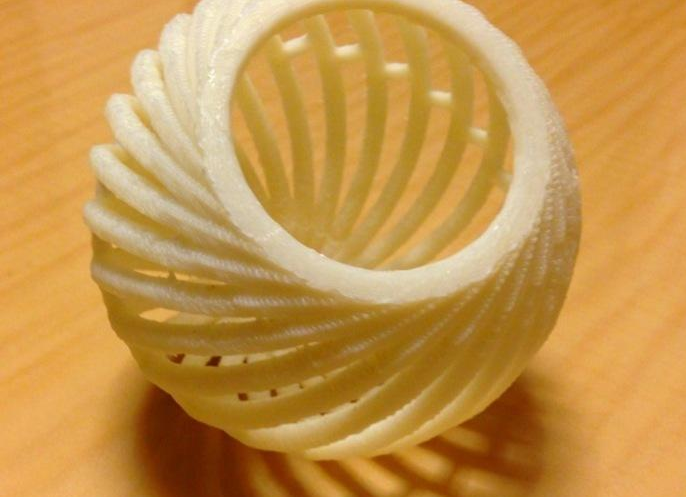 球形篮3D打印模型