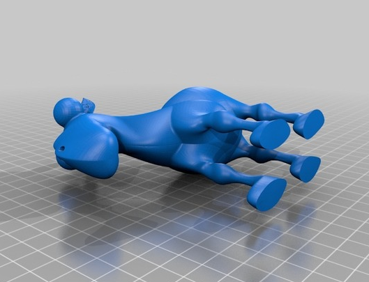 骆驼鸡蛋3D打印模型