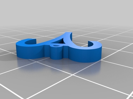 星座耳环3D打印模型