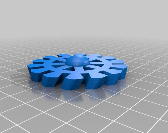 齿轮造型小装饰3D打印模型