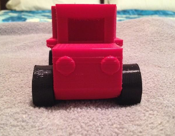 玩具卡车3D打印模型