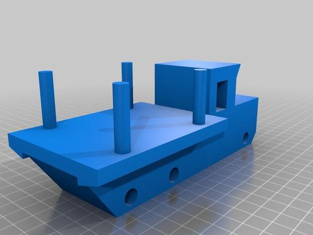 玩具卡车3D打印模型
