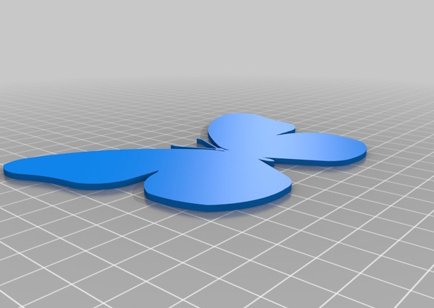 蝴蝶彩灯3D打印模型