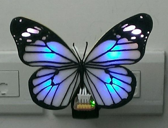 蝴蝶彩灯3D打印模型