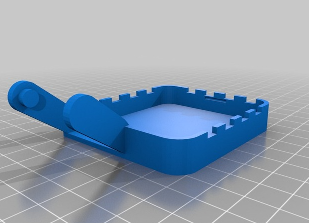 混音折叠骰子架3D打印模型