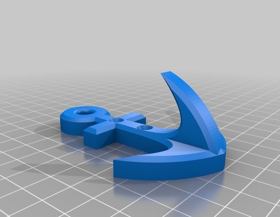 挂钩 3D打印模型