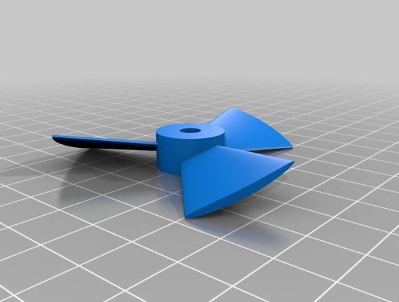 螺旋桨推进器3D打印模型