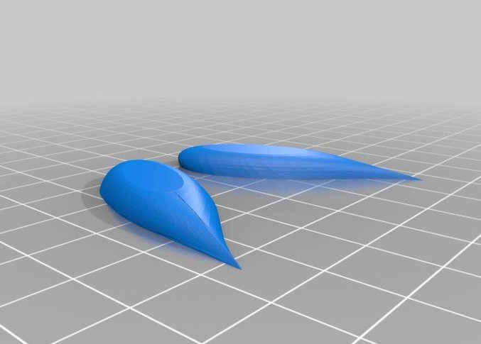 火烈鸟耳环3D打印模型