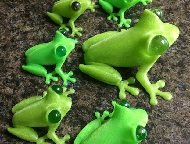 青蛙3D打印模型