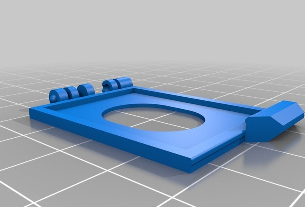 存储卡收纳夹3D打印模型