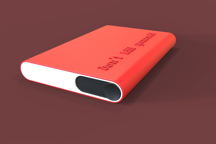 定制烟盒3D打印模型
