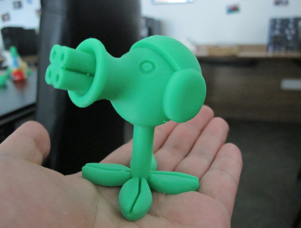 植物大战僵尸豌豆射手3D打印模型