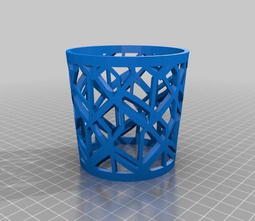 镂空杯托3D打印模型