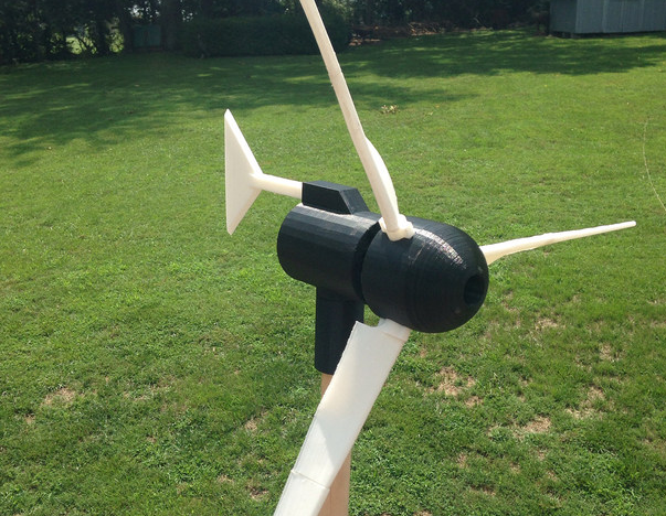 小风车3D打印模型