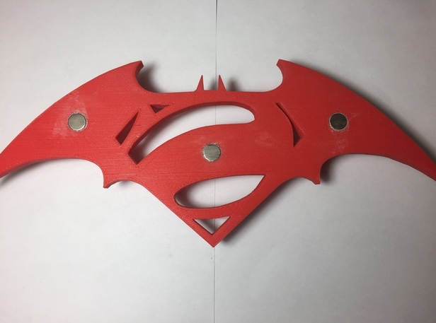 蝙蝠侠钥匙架3D打印模型