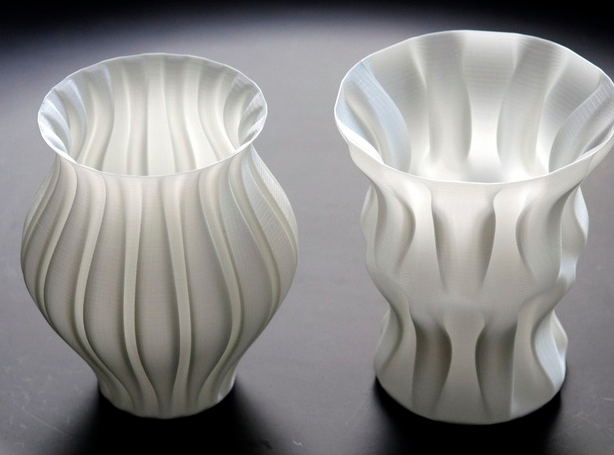 纹格花瓶3D打印模型