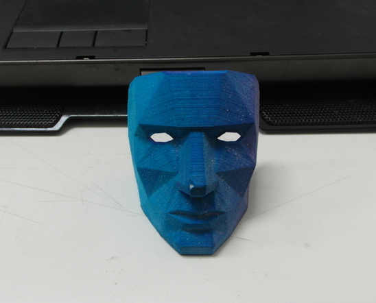 蓝色头盔 3D打印模型