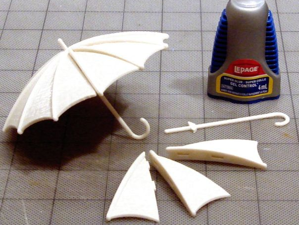 雨伞3D打印模型