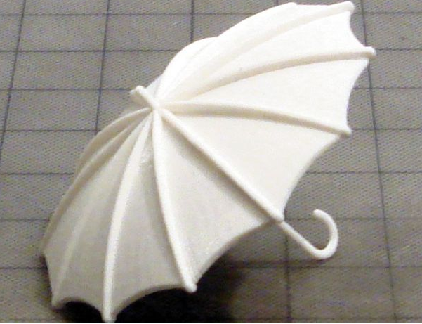 雨伞3D打印模型